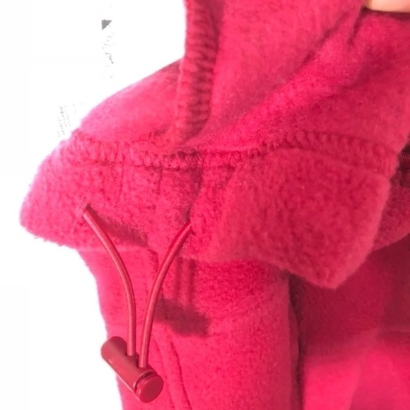 Columbia Fleece Jacket Small Pink Red Full Zip Women’s - Picture 7 of 7